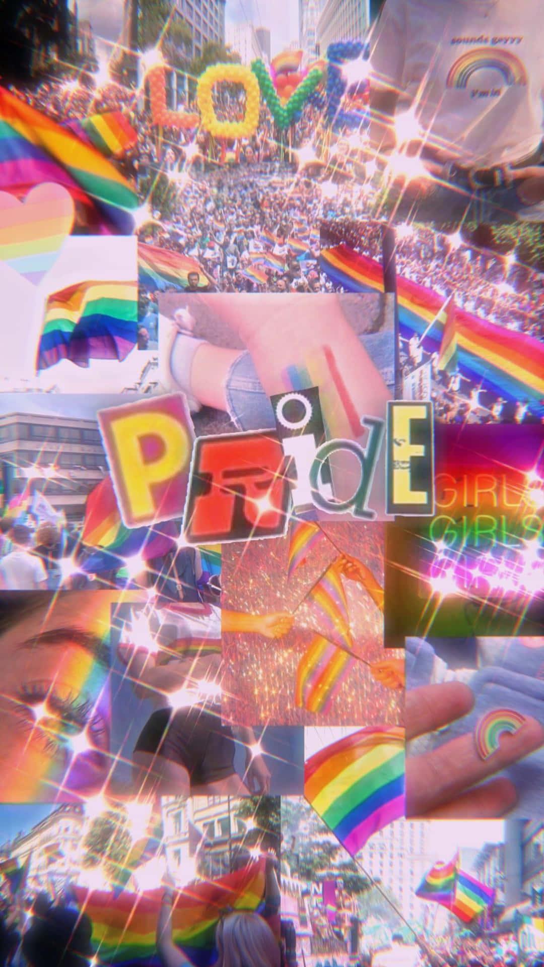 Pride Aesthetic Desktop Lock Screen Wallpaper