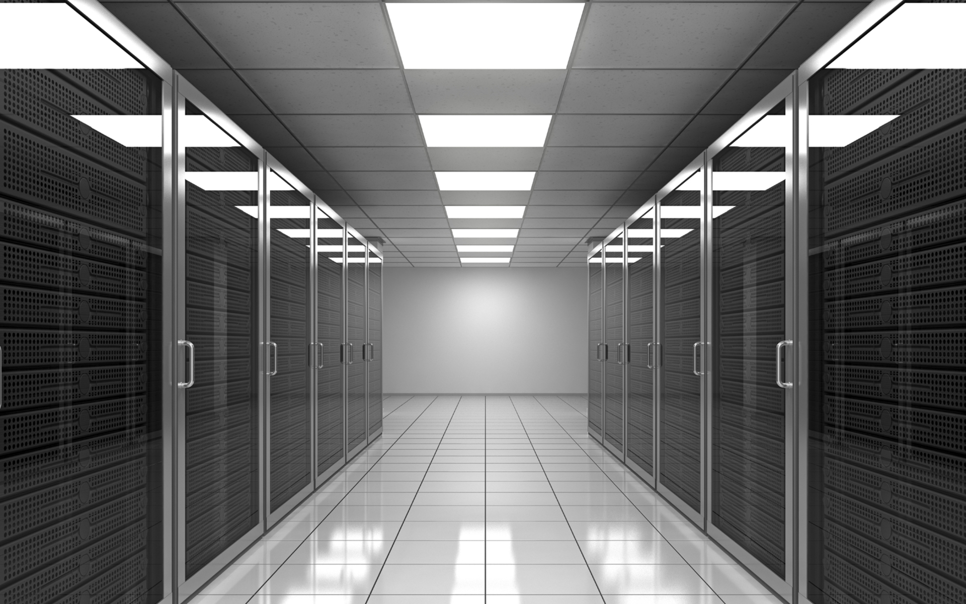 Data Center Server Rooms Wallpaper