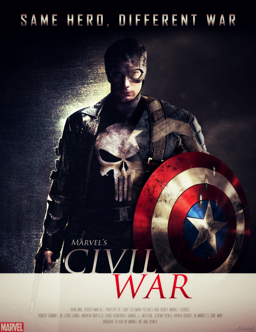 Marvel S Civil War Poster By Mrsteiners