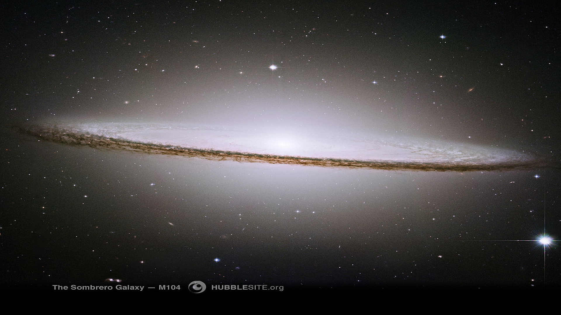 Sombrero Galaxy Screensaver page Pics about space