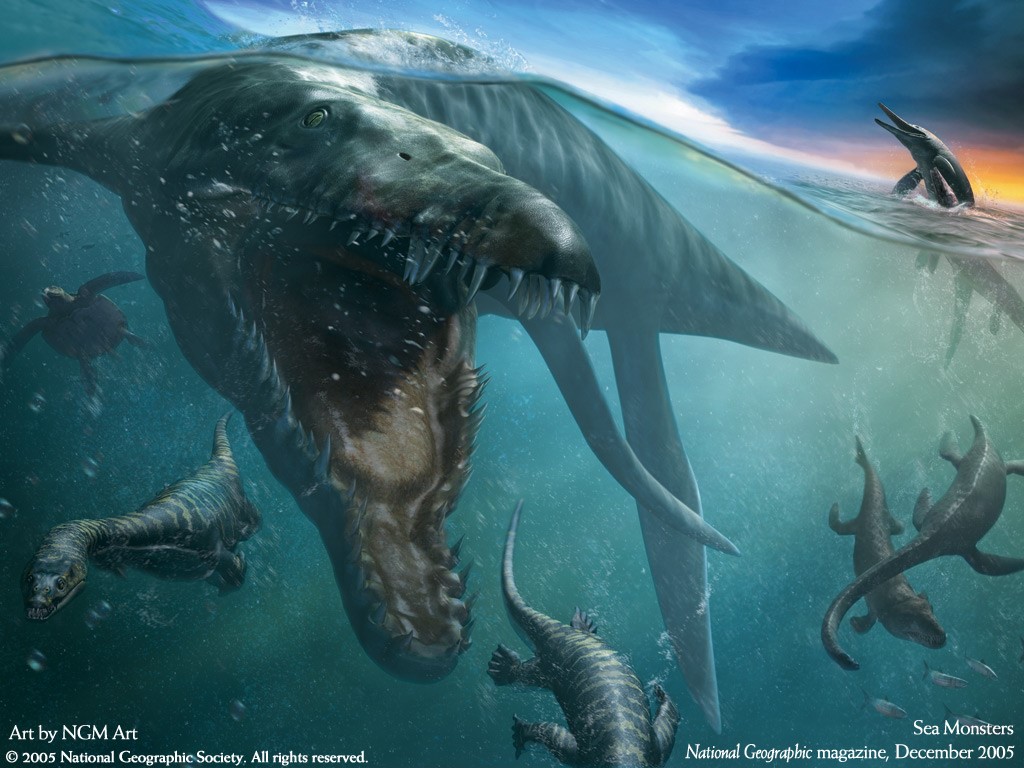 My Wallpaper Fantasy Sea Monsters