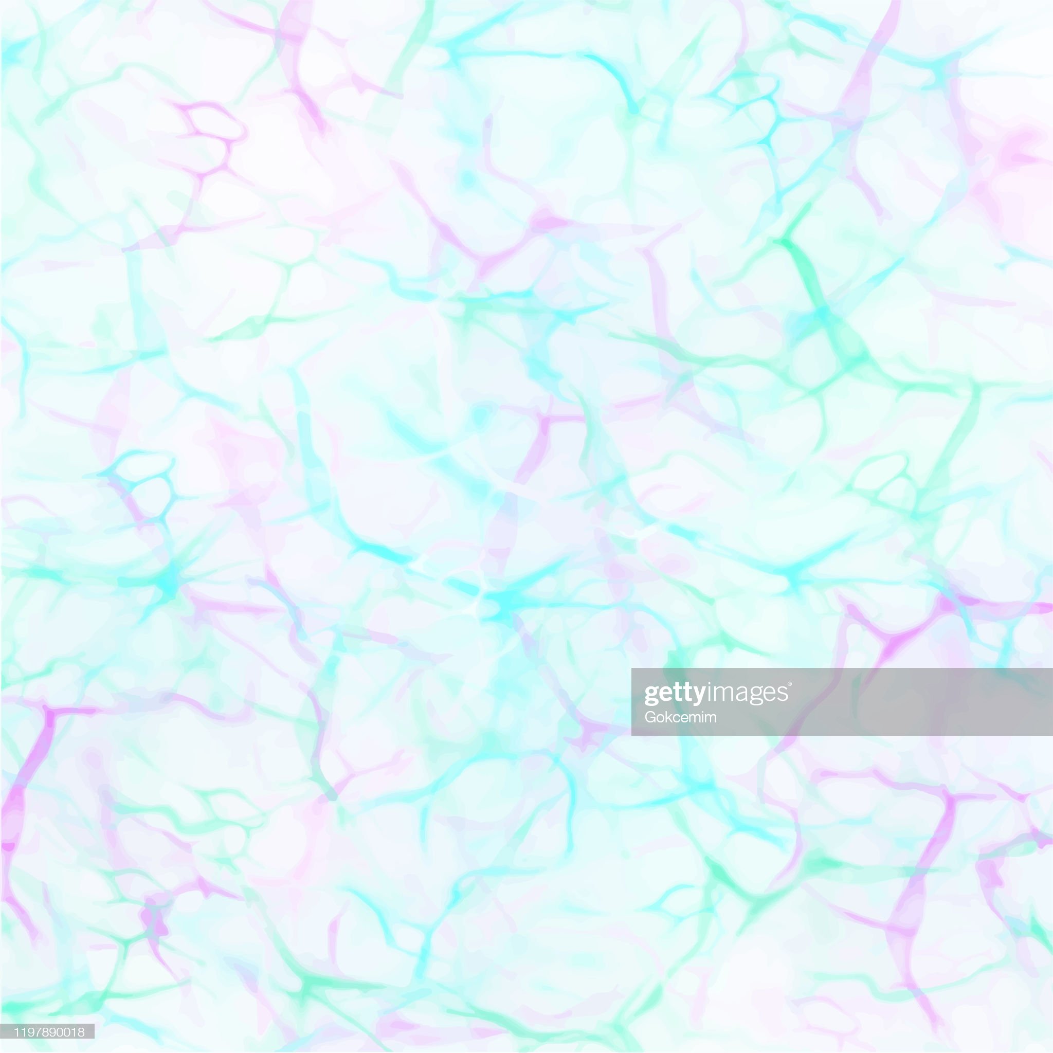 Turquoise Blue Pink And Puple Colored Marble Texture Vector