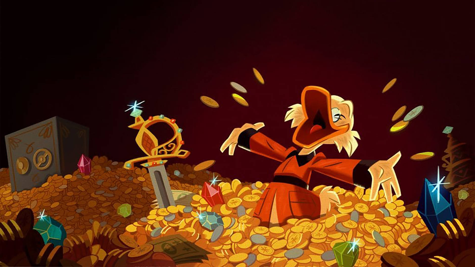 Scrooge Mcduck Wallpaper