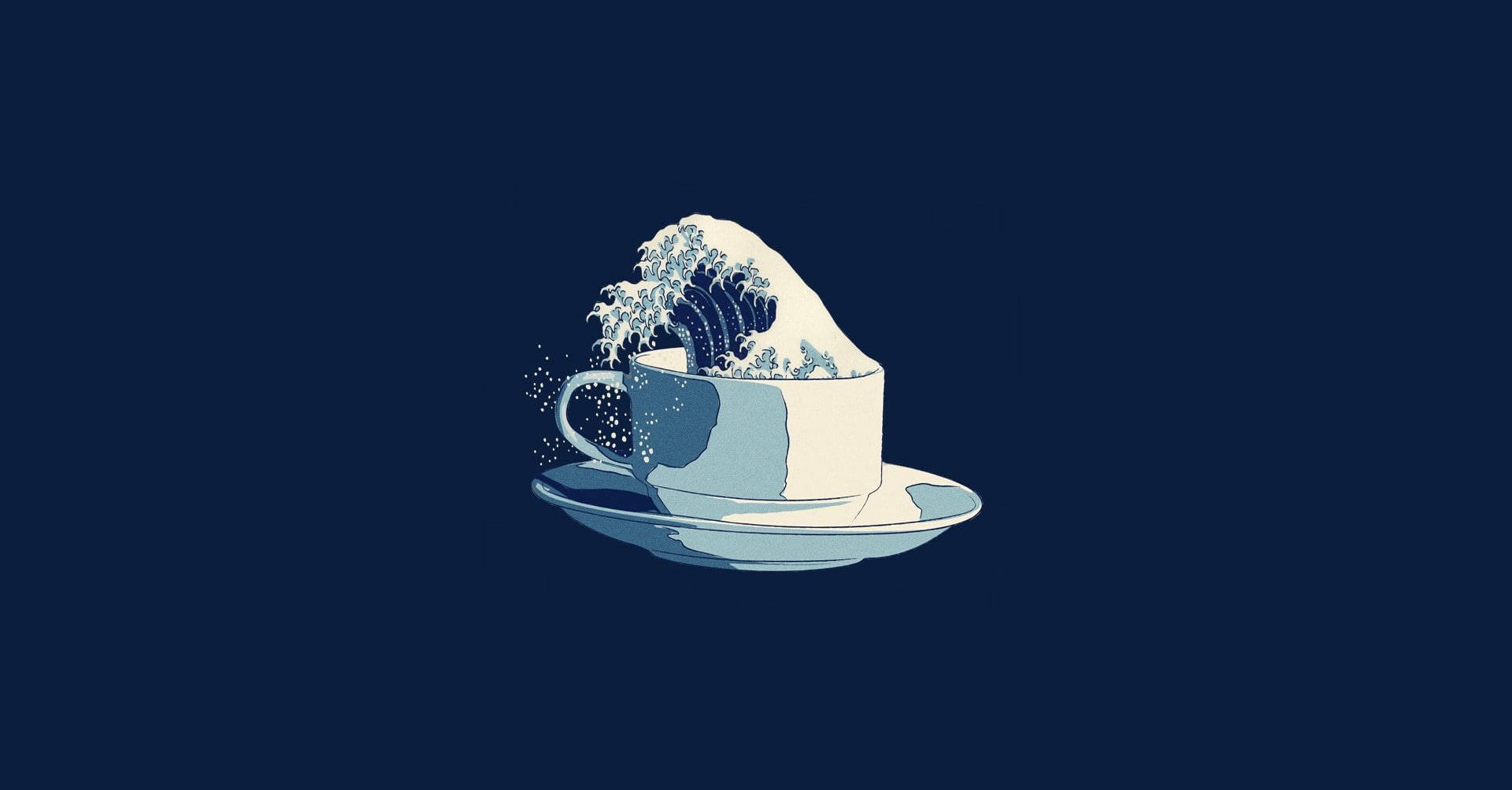 Japanese Wave Wallpaper