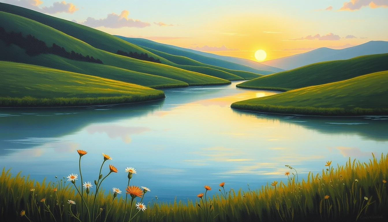Oil Painting Wallpaper