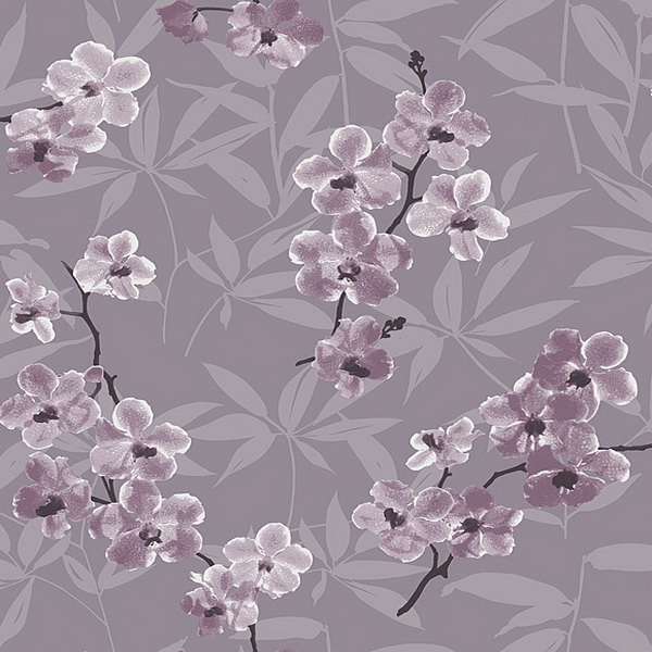 Khroma Quinta Orchidee Mauve Qui103 Select Wallpaper