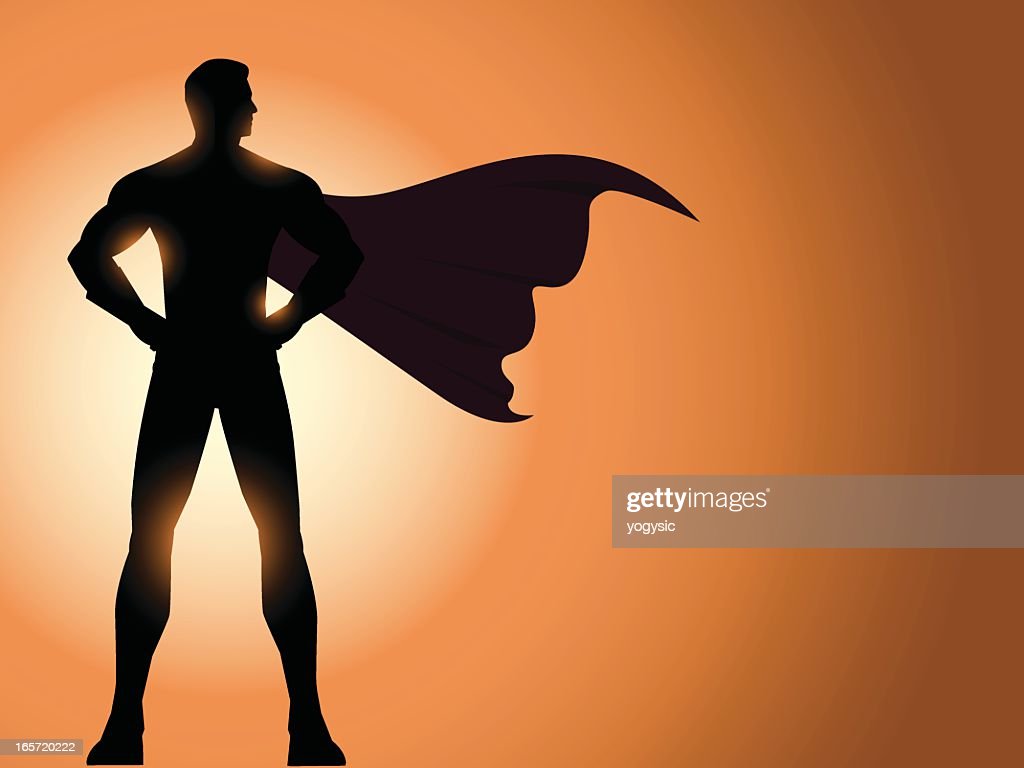 Superhero Silhouette High Res Vector Graphic Getty Image