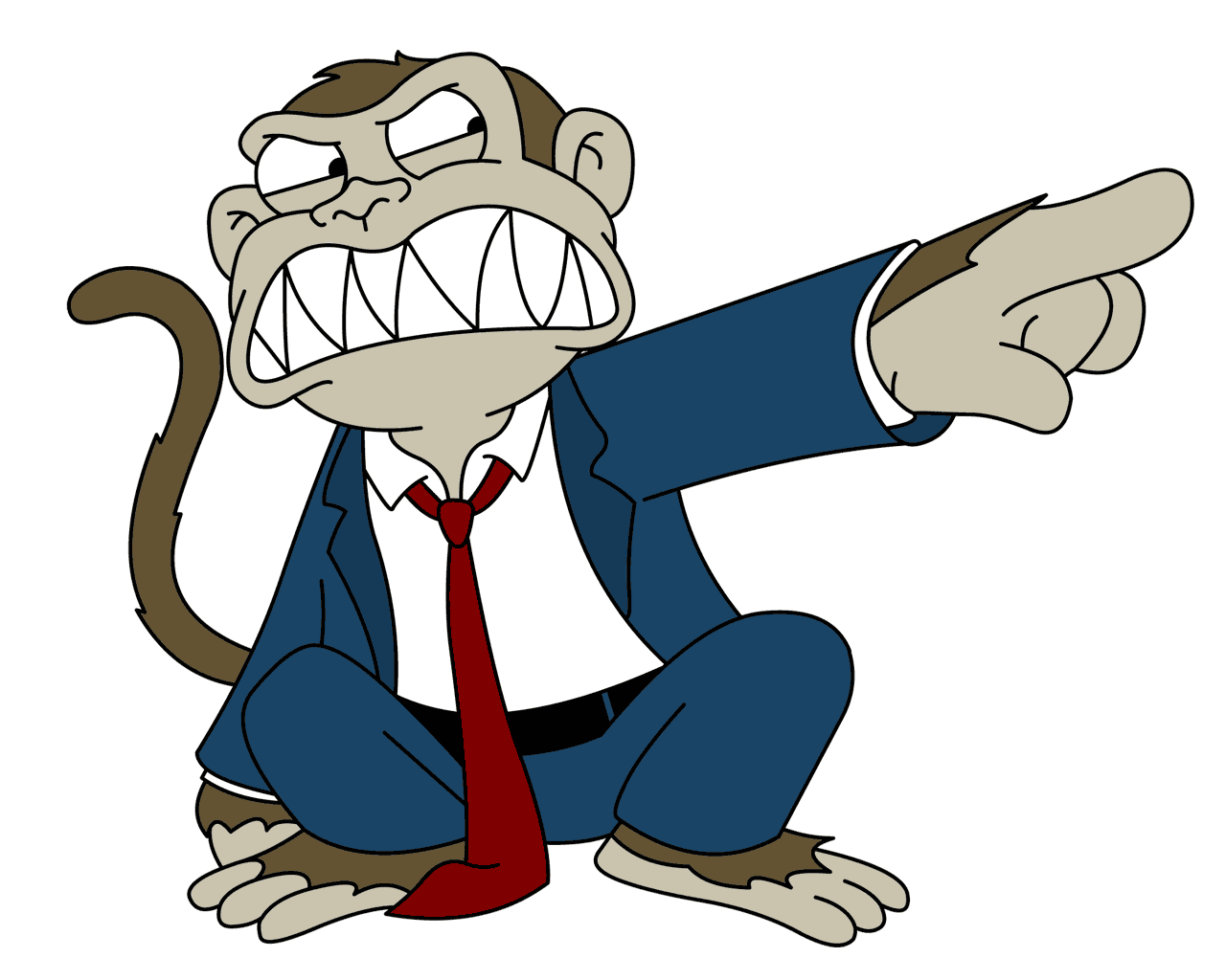 Evil Monkey By M288