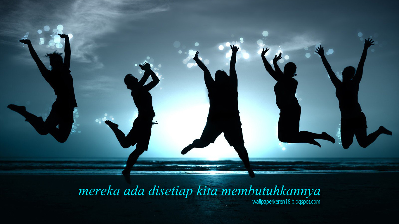 Wallpaper Keren Dan Motivasi Persahabatan Mereka