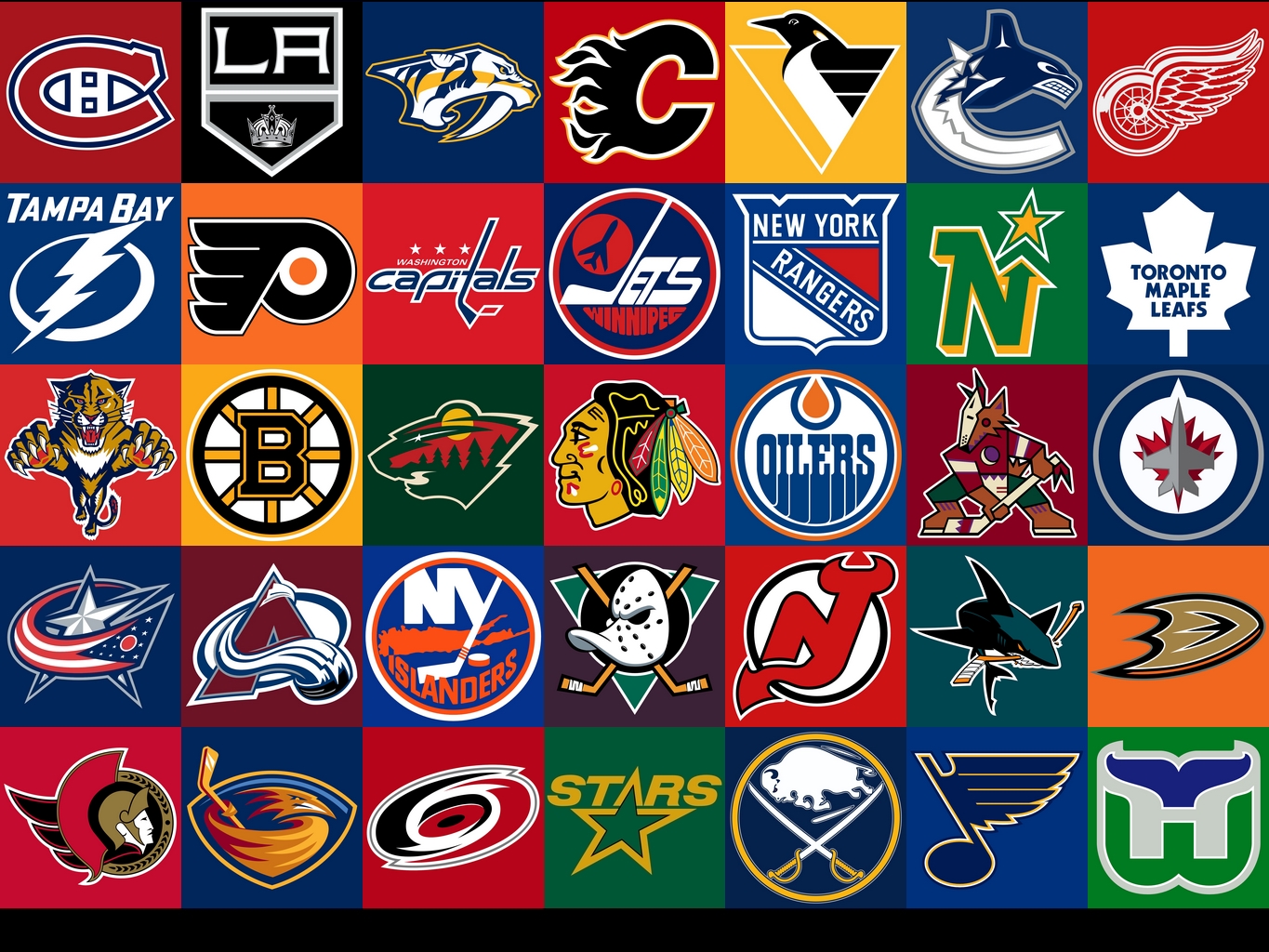 All Nhl Hockey Team Logos