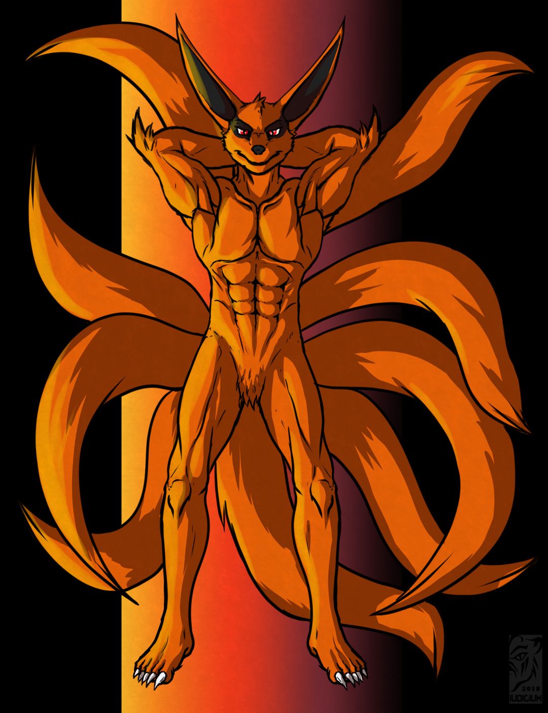 Nine Tailed Fox Wallpaper