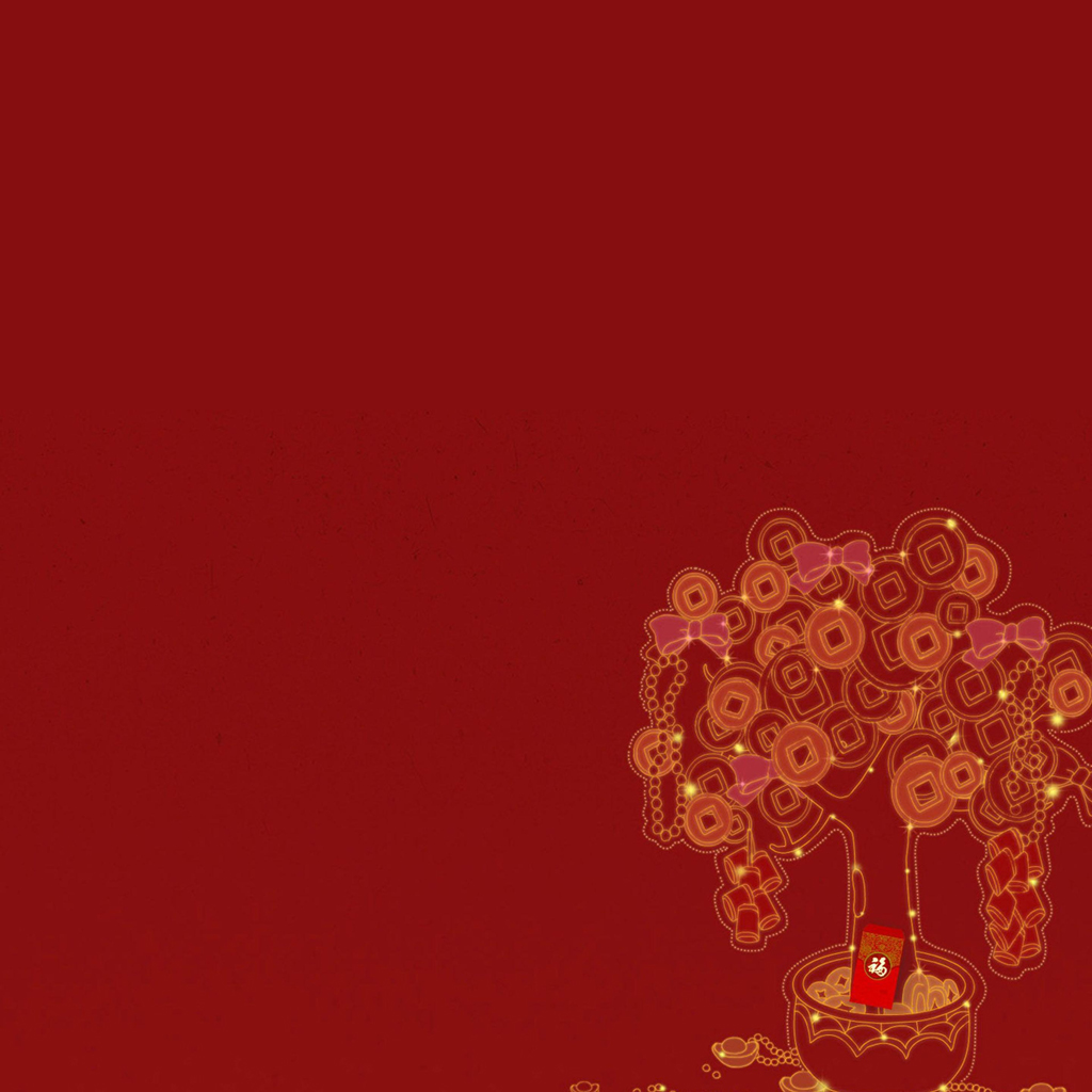 Chinese New Year Wallpaper Grasscloth