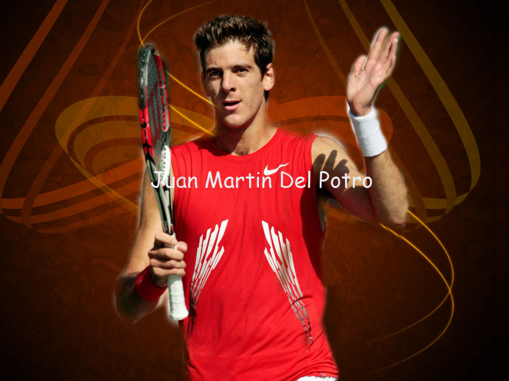 Sports Super Stars Juan Martin Del Potro Wallpaper