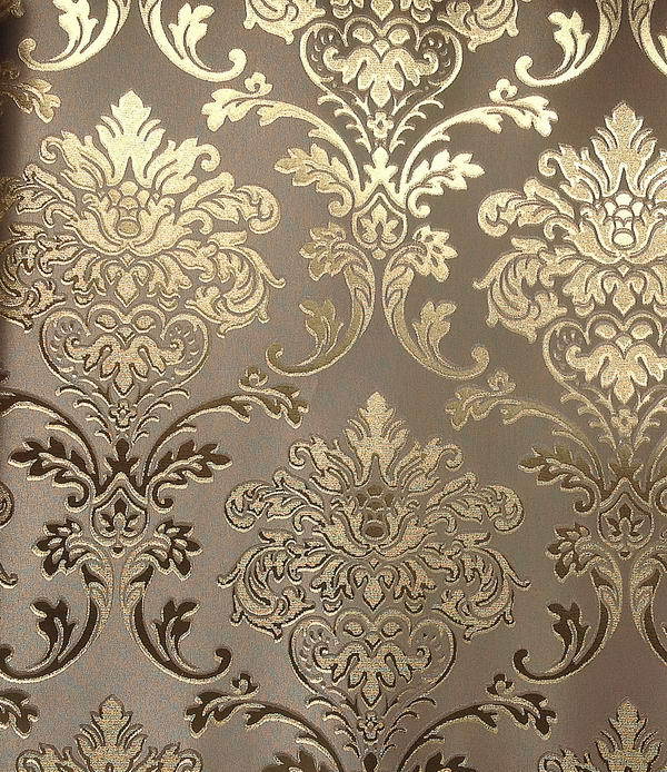 Wall Paper Luxury Vinyl Gold Foil Decorative Pattern Background