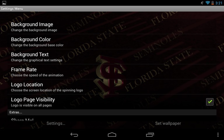 All about Florida State Live WallpaperHD for Android Videos