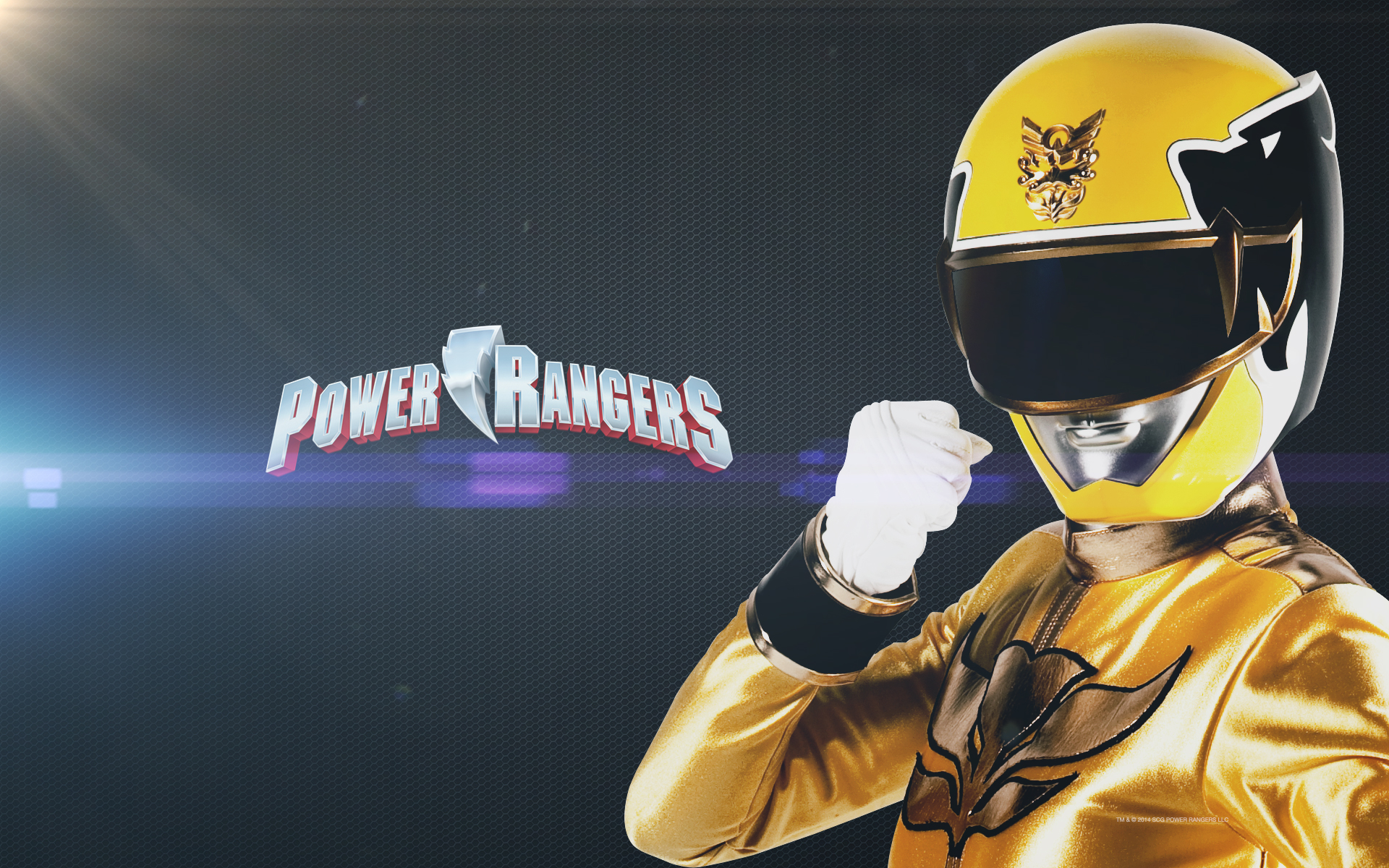 Rangers Wallpaper Megaforce Yellow Fun Desktop For Kids