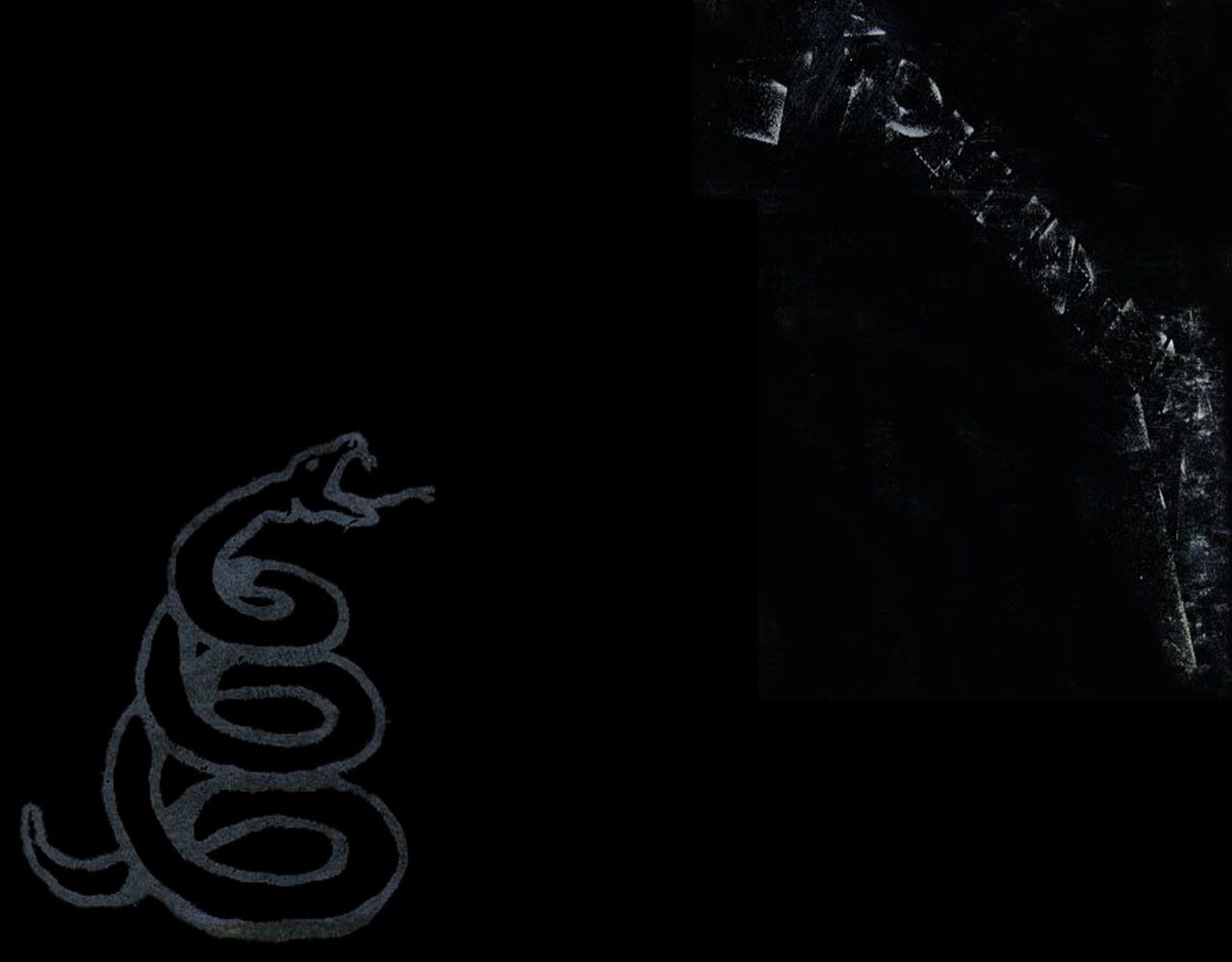 Metallica Black Album Wallpaper Flipped Image And