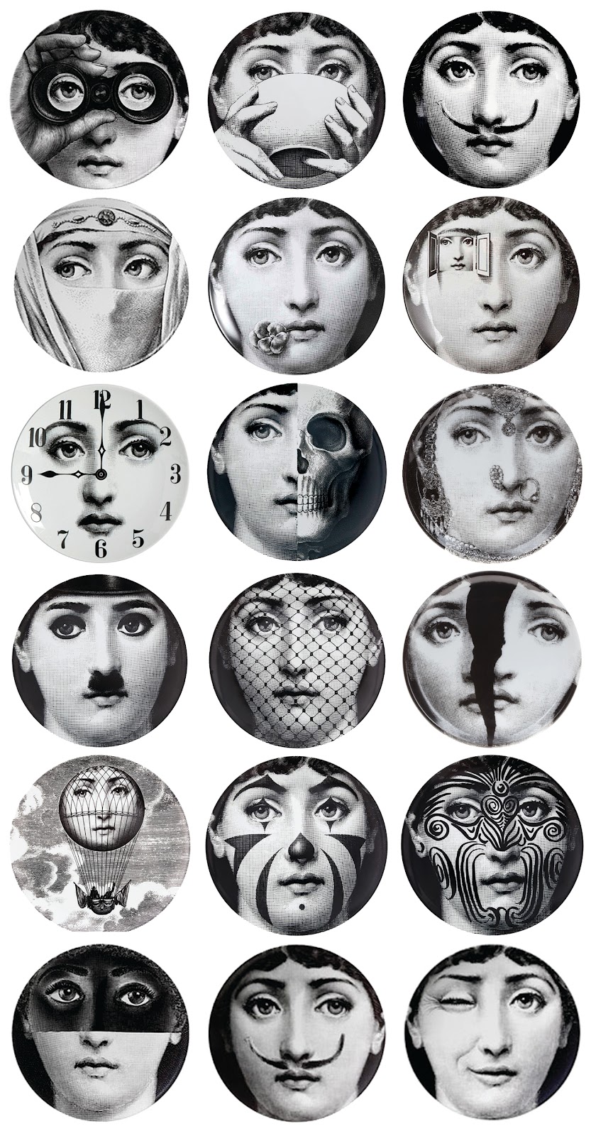 🔥 [48+] Fornasetti Faces Wallpapers | WallpaperSafari