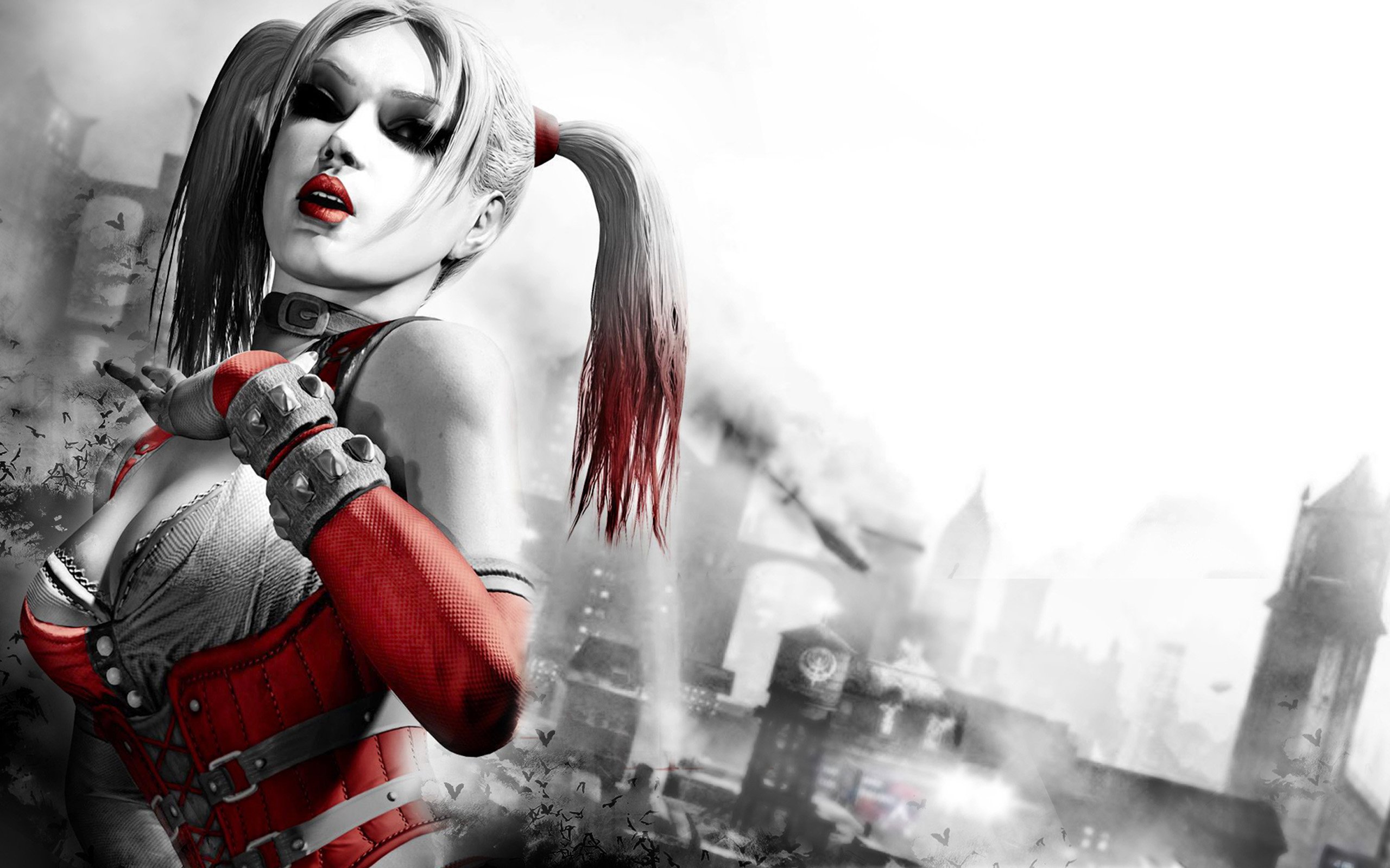 Harley Quinn HD Games Arkham City With Resolutions