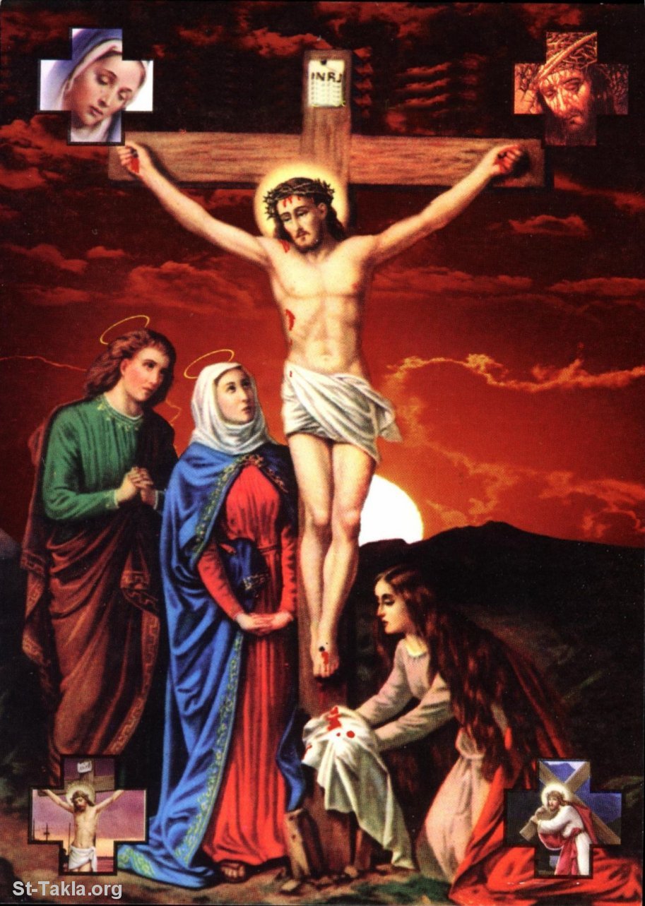 Image The Crucifixion With Saint Mary Magdalene