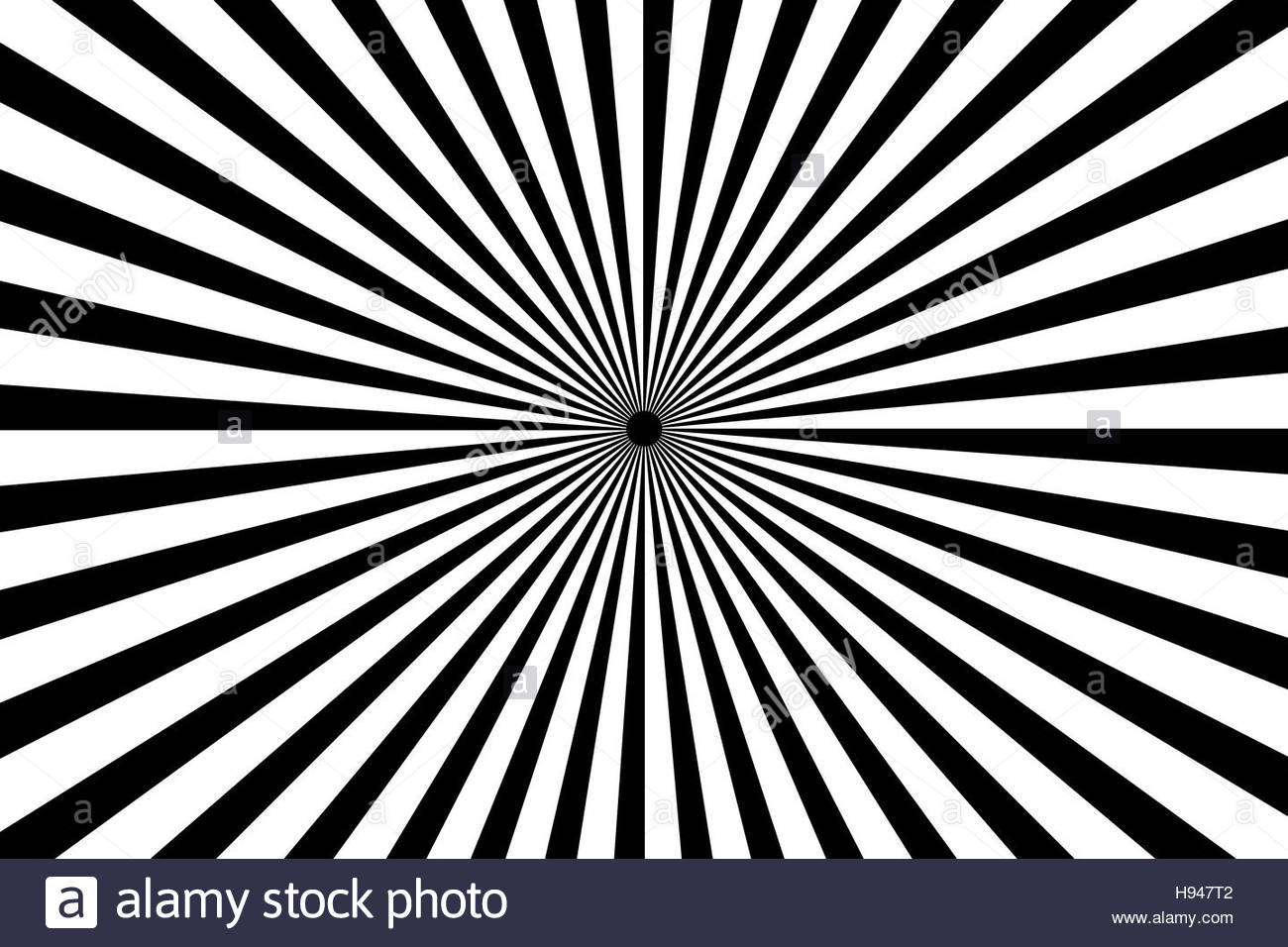Radiating Black And White Line Background Stock Photo