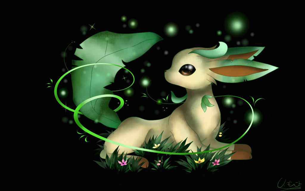 Leafeon Wallpaper By Misscaptainnemo