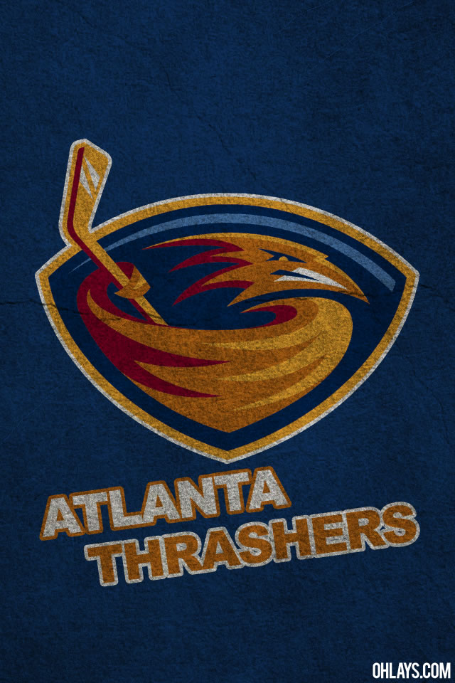 Atlanta Thrashers iPhone Wallpaper Ohlays