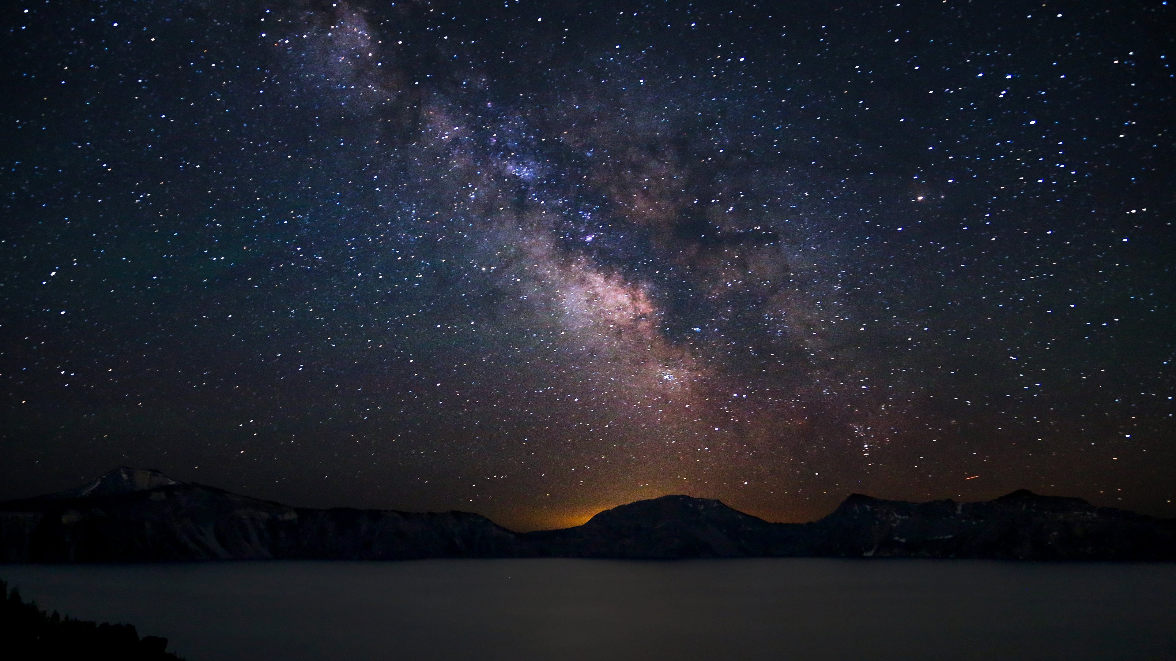 Milky Way Constellation On The Night Sky Wallpaper HD