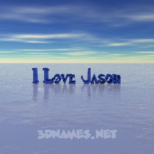 Pre Of Horizon For Name I Love Jason