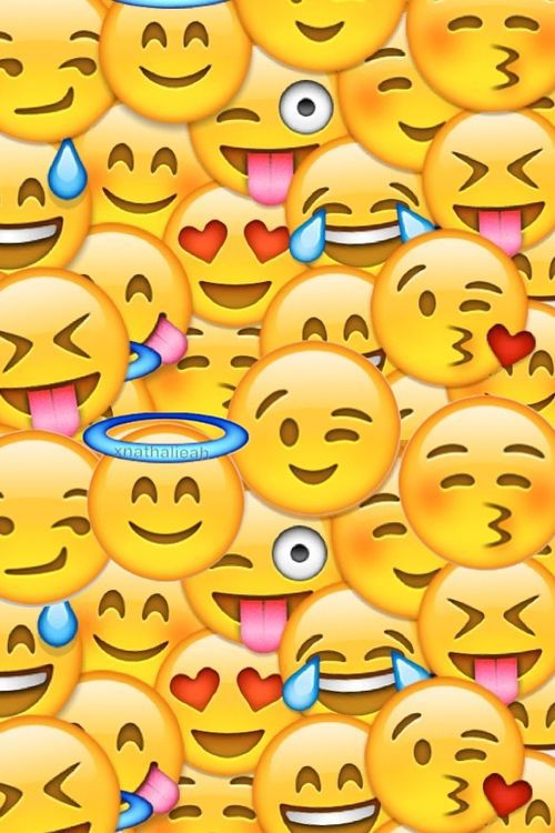  50 Cute  Emoji  Wallpapers  for Girls on WallpaperSafari