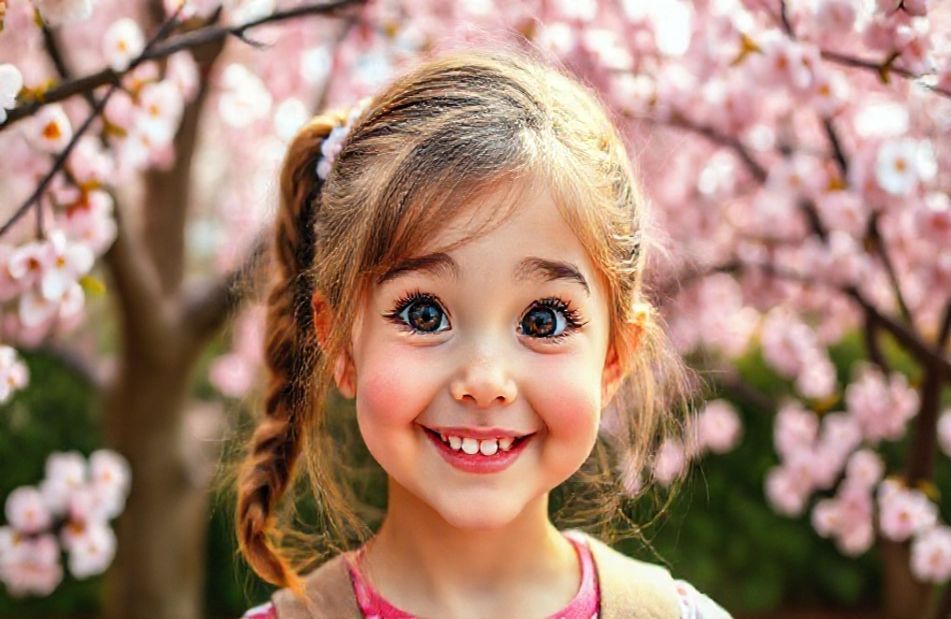 Cute Teen Girl Wallpaper