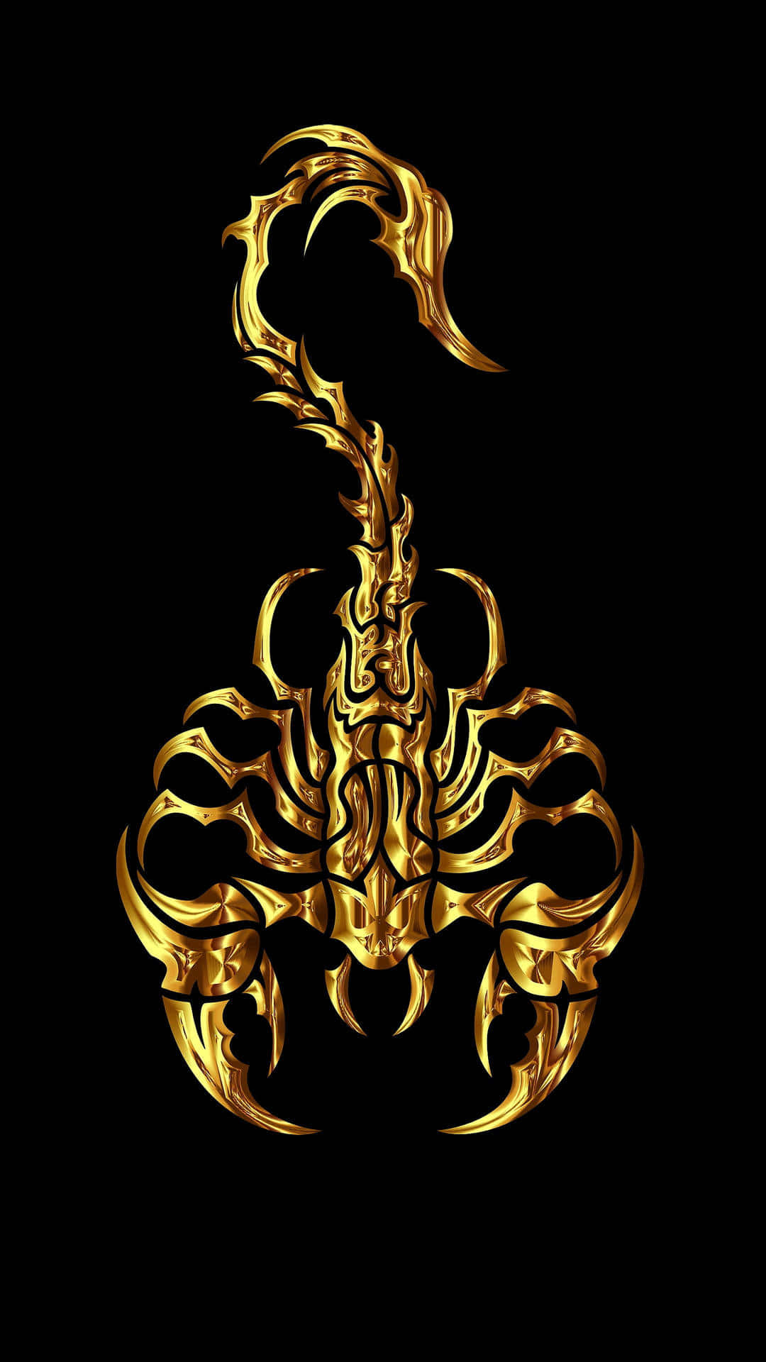 Black And Gold Aesthetic Wallpaper