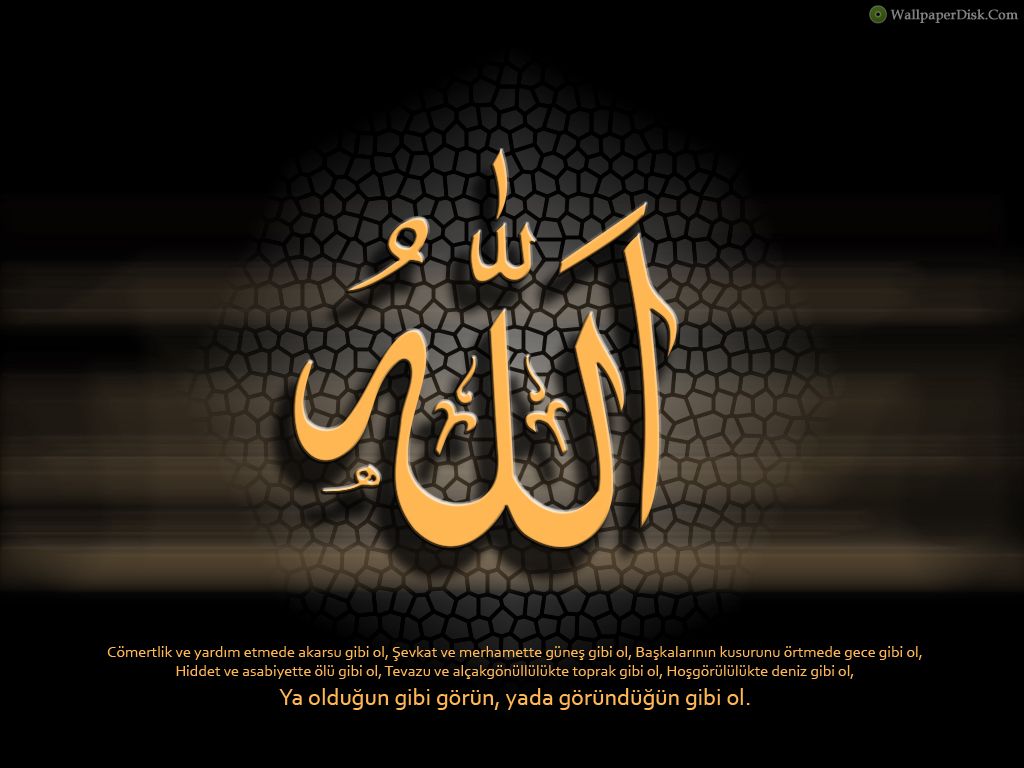 Best 3d Allah name desktop wallpapers background collection