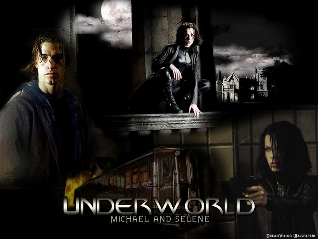 Underworld Image Selene And Michael Wallpaper