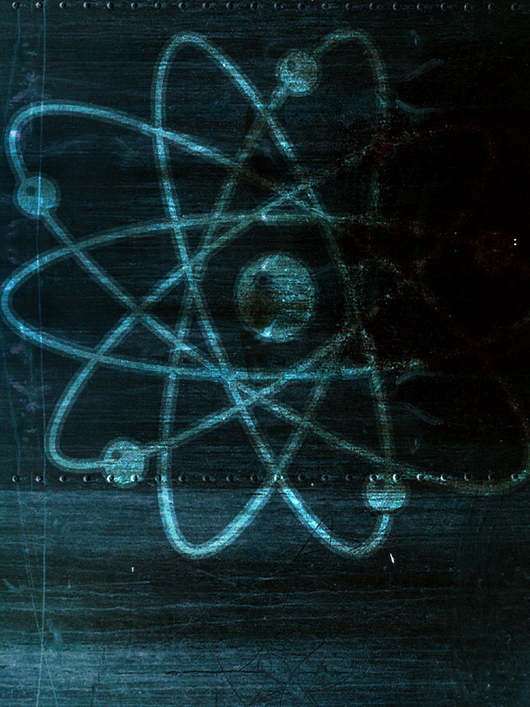 Displaying Image For Atoms Wallpaper