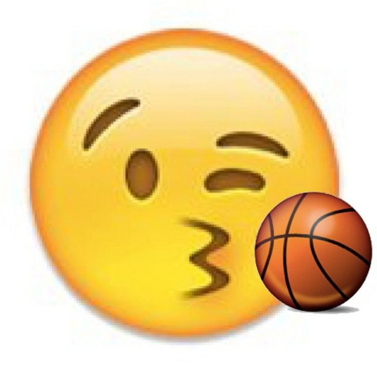 Basketball Emoji Athlete Coaching And