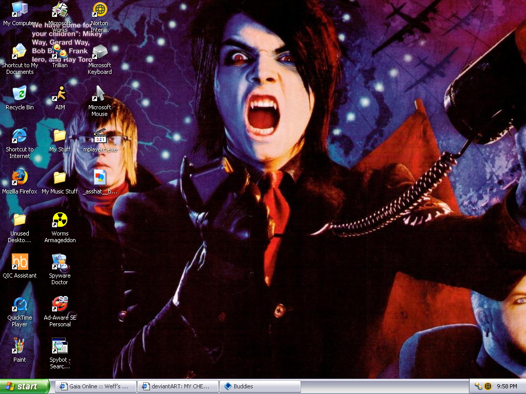 My Chemical Romance Desktop By Allie Kat