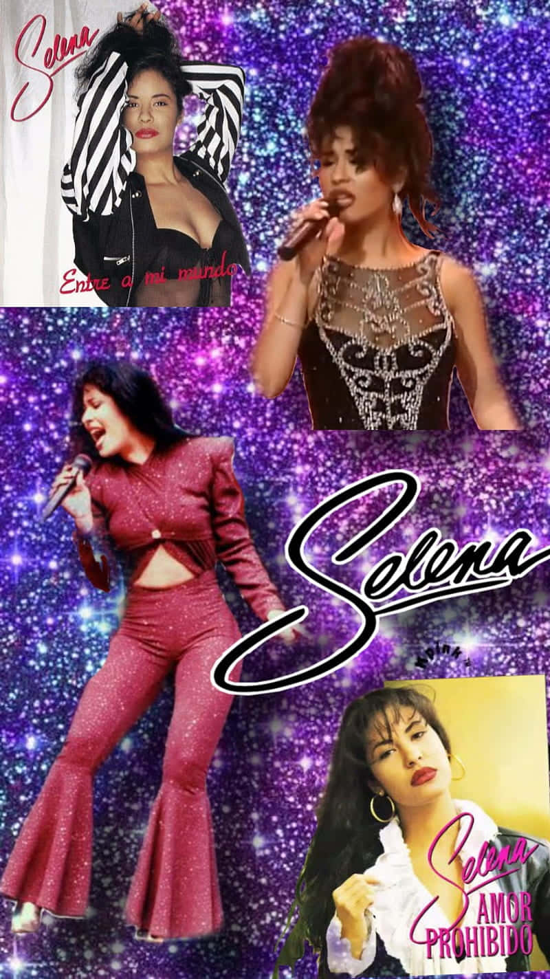 Show Your Love For Selena Quintanilla With This Stylish iPhone Wallpaper