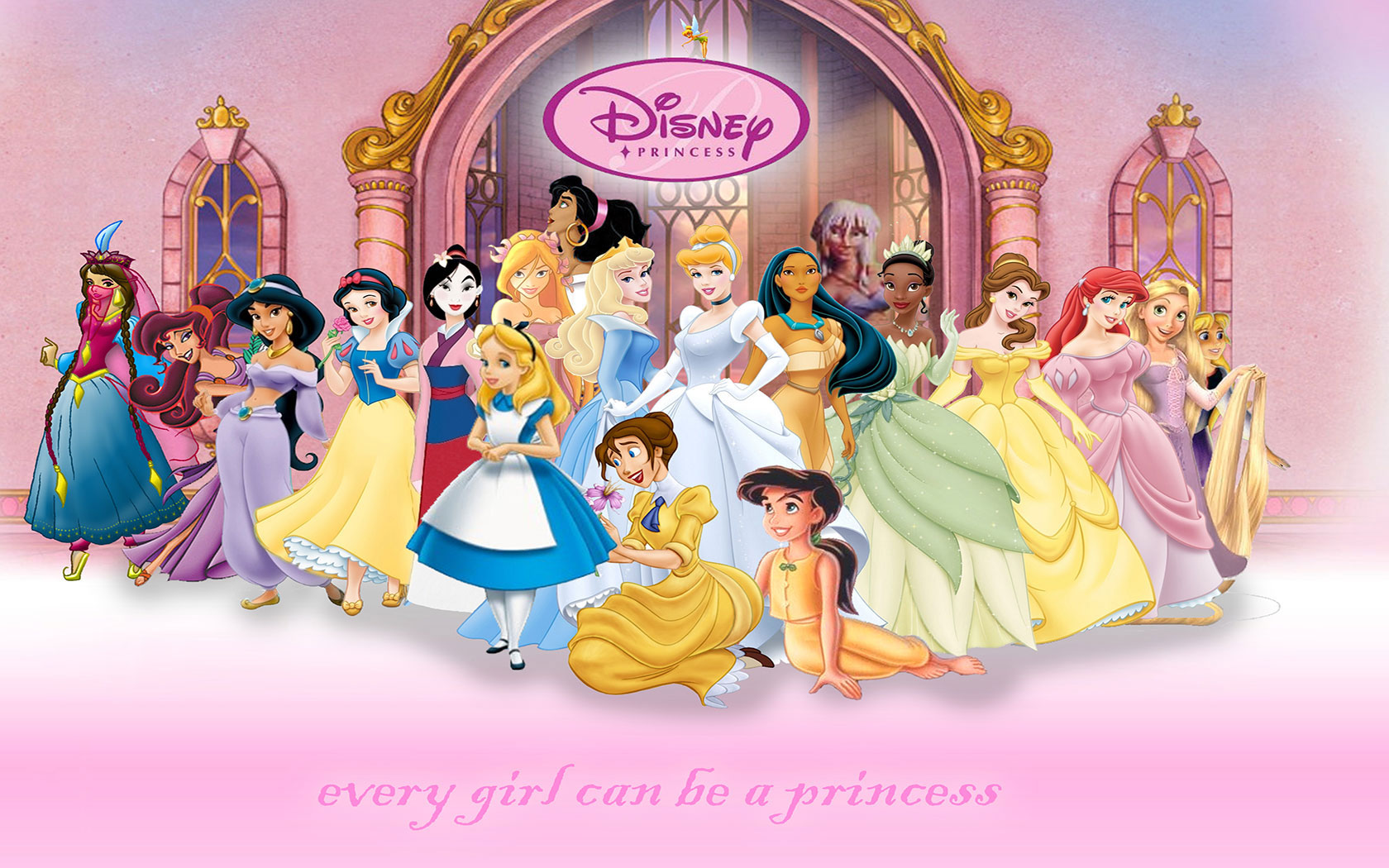 Cartoons Wallpaper Every Girl Can Be A Princess