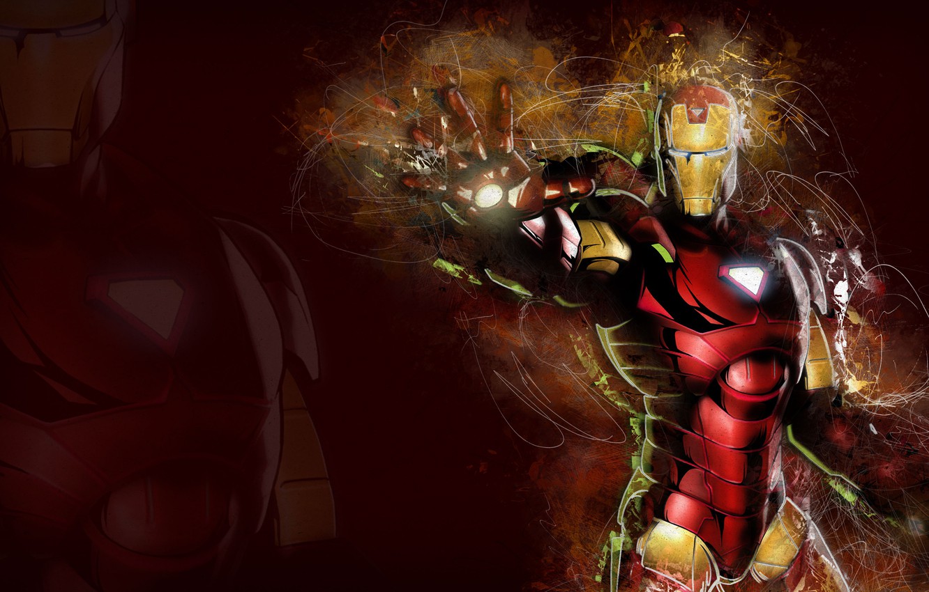Wallpaper Fantasy Armor Iron Man Marvel Ics Digital Art