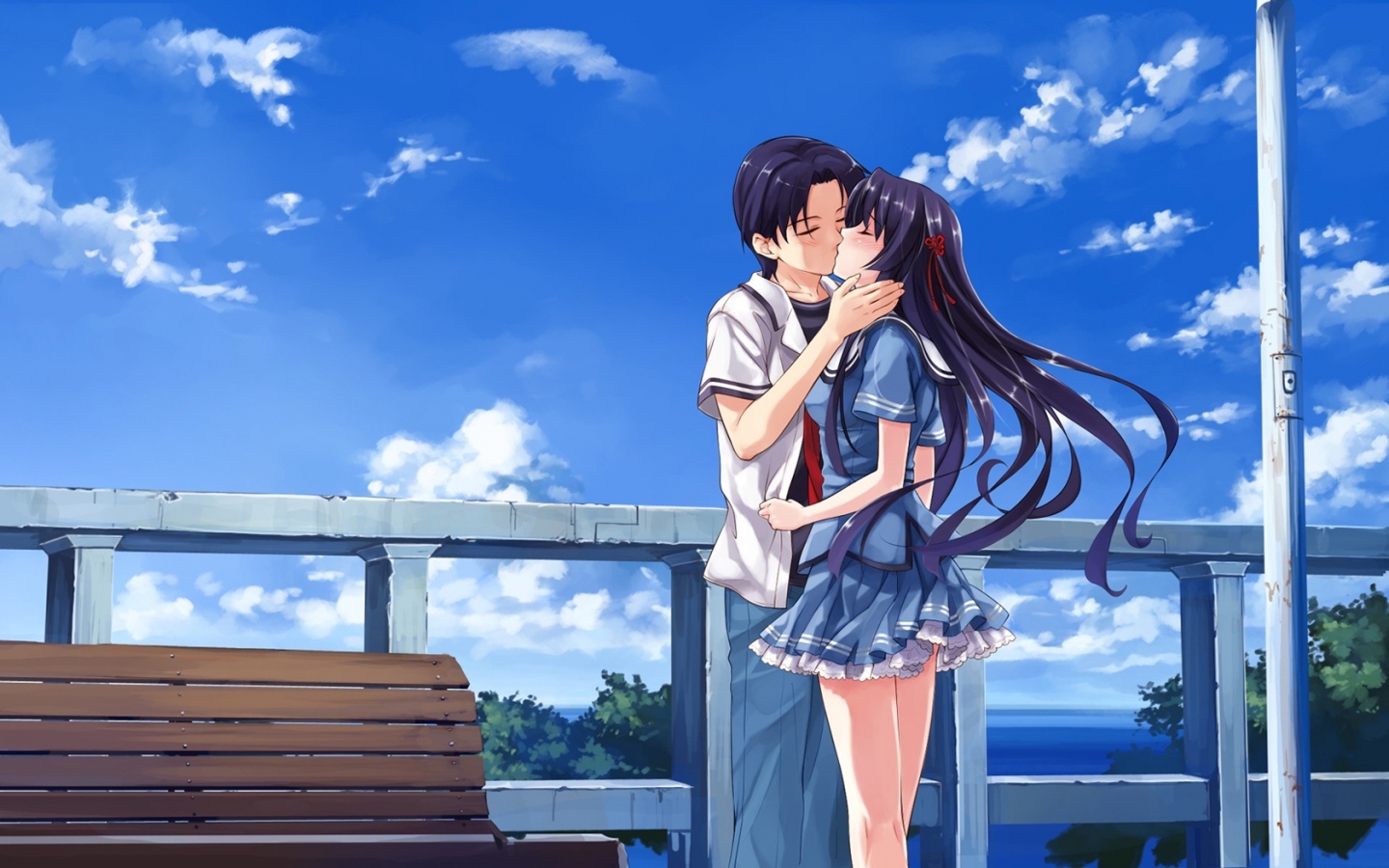 1,860 Anime Kiss Images, Stock Photos & Vectors | Shutterstock