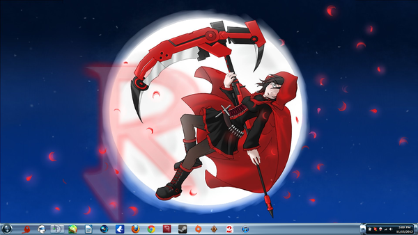 Rwby Red Desktop Background By Vnixxir