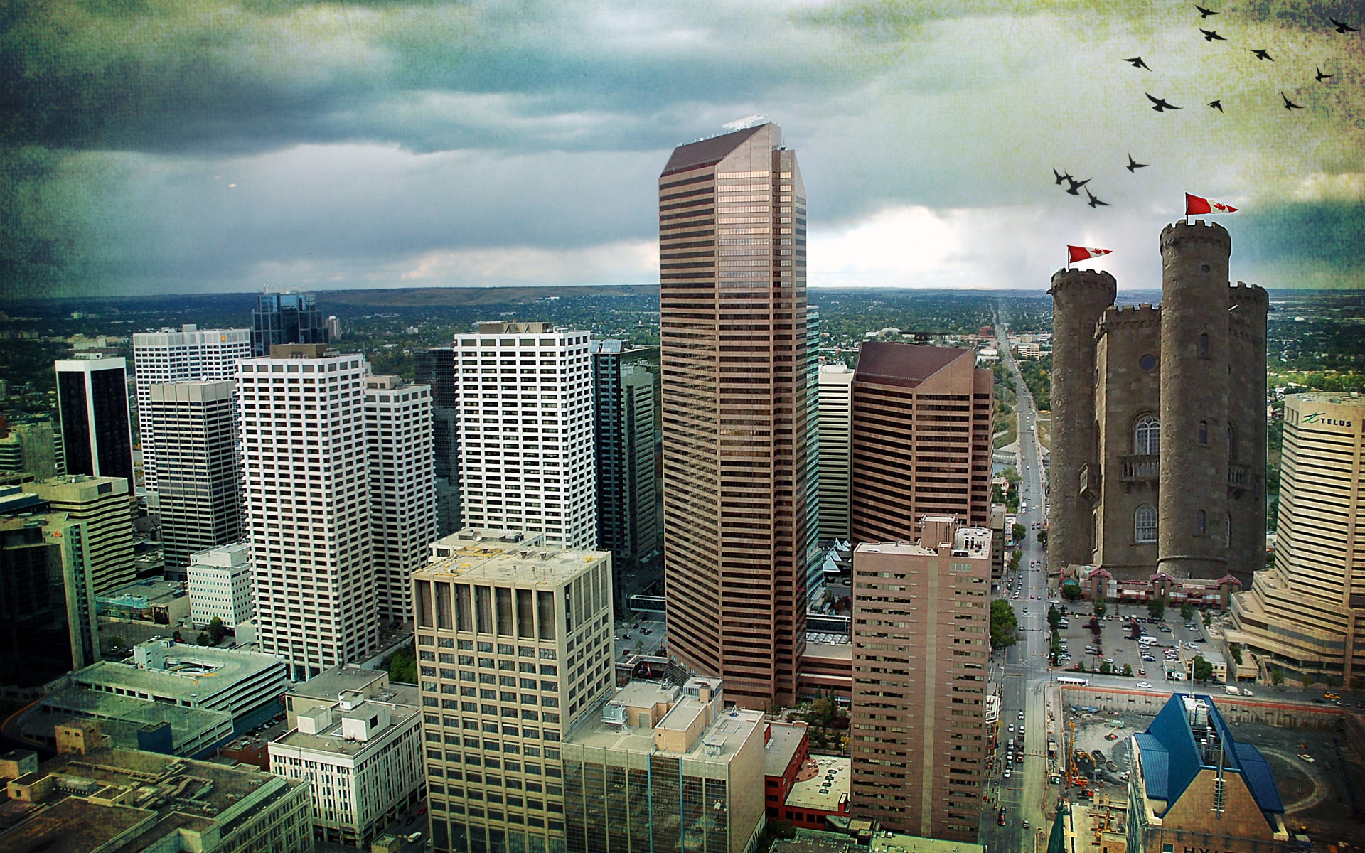 Calgary Skyline Wallpaper
