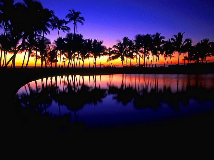 Scenic Landscape Photography Vol Tropical Reflections Hawaii