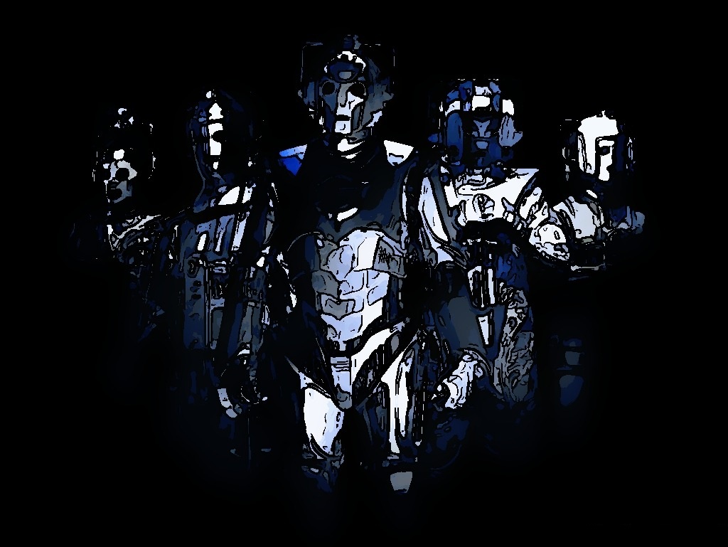 Cybermen Wallpaper