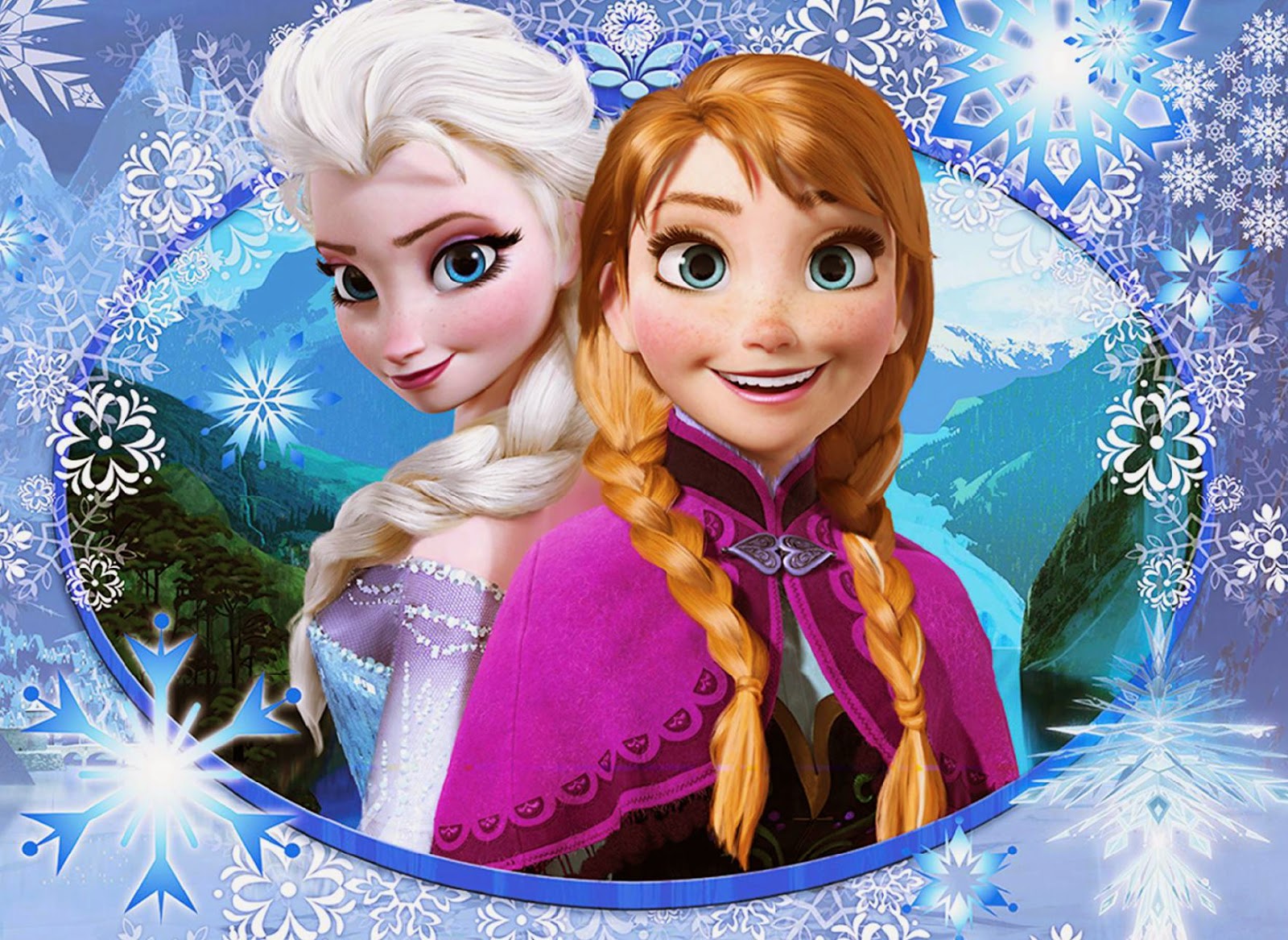 Frozen Fever Wallpaper HD Elsa Anna