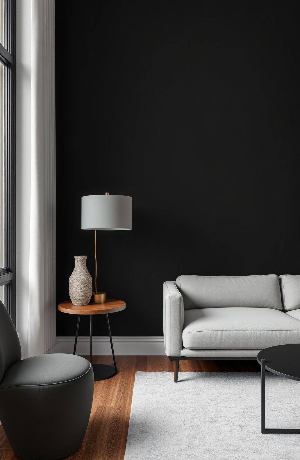 Matte Black Wallpaper