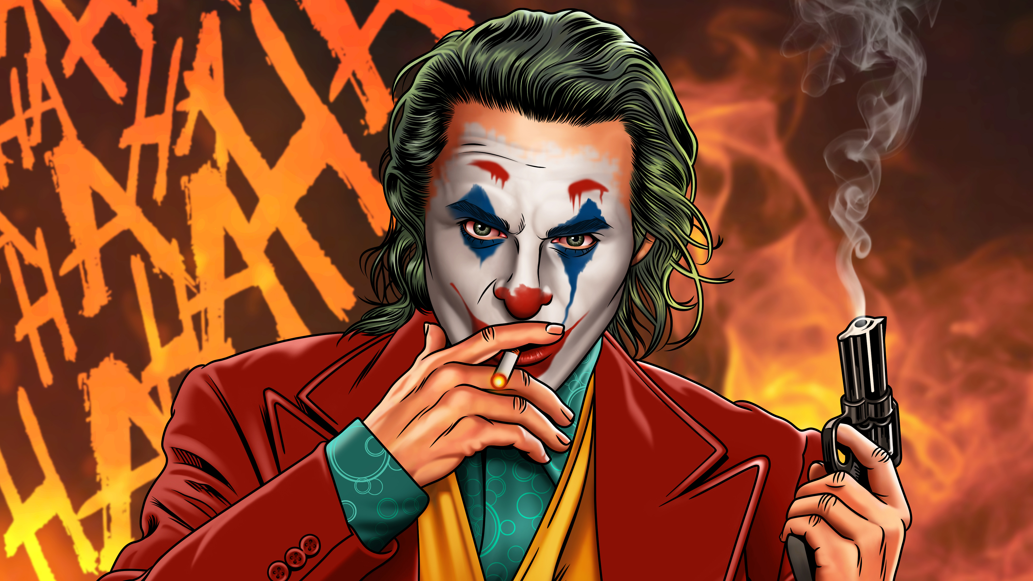 Dc Comics Comic Joker 4k Ultra HD Wallpaper