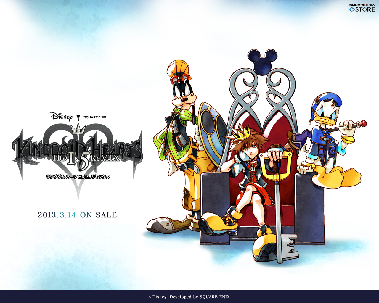 Kingdom Hearts HD Remix Wallpaper Ultimania