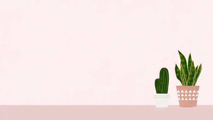 Minimalist Plant Wallpaper For Desktop